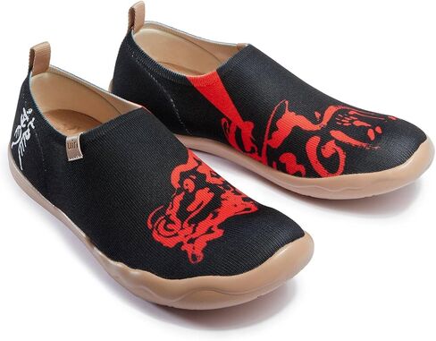 UIN Year of The Dragon Men's Travel Walking Shoes Slip On Casual Loafers 2024 Chinese Lunar New Year in Saudi Arabia