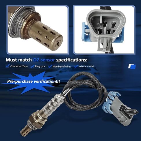 Maxfavor 1 قطعة 234-4621 مستشعر الأكسجين المنبع O2 متوافق مع Honda Accord 1998 1999 2000 2001 2002 2.3L، 2001-2003 Civic 1.7L، 1997-2001 Prelude 2.2L، Acura CL EL NSX TL O2 المستشعر in Saudi Arabia
