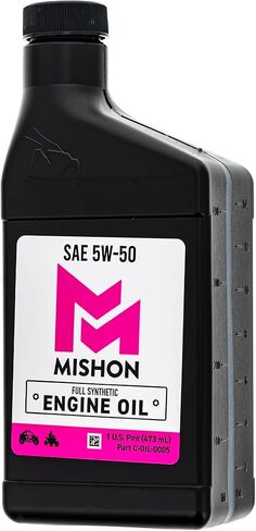 MISHON Engine Oil Change Kit for Polaris Sawtooth Phoenix 200 5W-50 Full-Synthetic in Saudi Arabia