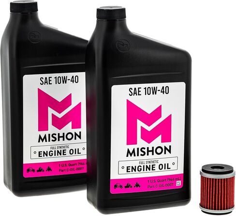 MISHON Engine Oil Change Kit for Yamaha Raptor 250 YFZ450R YFZ450X YFZ450 YZ450F YZ250F WR250F WR450F XT250 in Saudi Arabia