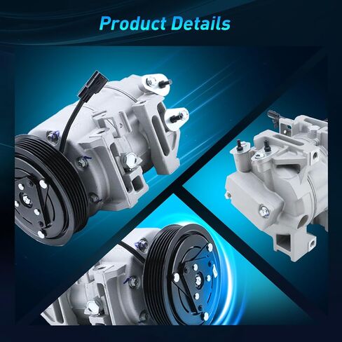 AC Compressor Replacement for Nissan Altima 2.5L 2007-2012 Nissan Sentra 2.5L 2007-2012 CO 92600ZN40B 92600ZX50A 92600JA00B 92600JA00A 92600JA000 92600ET80A 92600ET81B 92600ET81A in Saudi Arabia