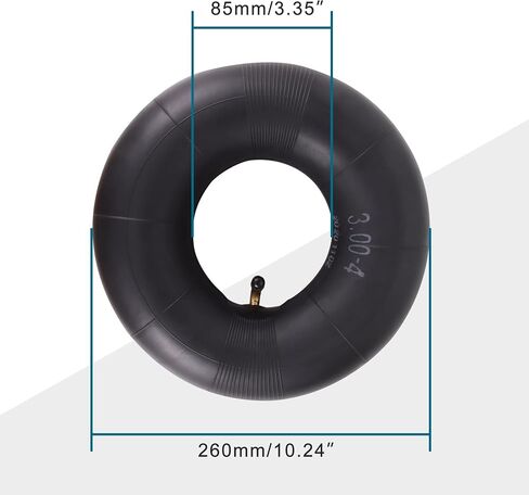 إطار الأنبوب الداخلي لجذع منحني منحني 3.00-4 من GOOFIT للسكوتر الكهربائي رباعي الرجل العجوز in Saudi Arabia