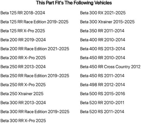 رافعة تحول قابلة للطي من TUSK طرف أسود/أحمر لـ BETA 250 RR 2013-2022 in Saudi Arabia