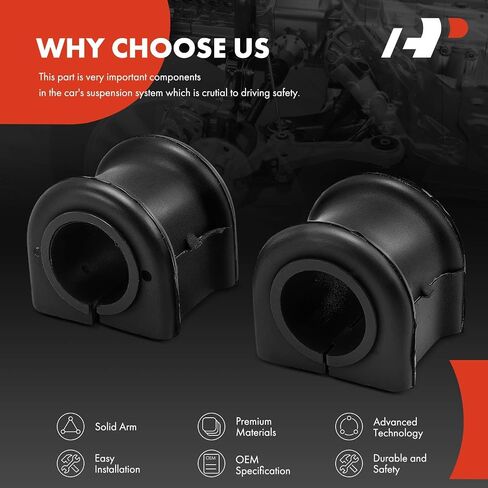 مجموعة جلبة A-Premium 2 × من الخلف إلى الإطار، متوافقة مع Jeep Wrangler 2007-2018، Wrangler JK 2018 in Saudi Arabia