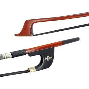 Double Bass German bow 3/4 Snake wood Nice inlay Natural Mongolia Horsehair Well Balance Handmade in Kuwait