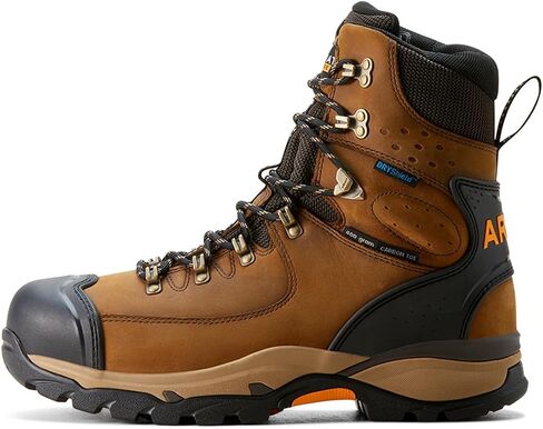 ARIAT Men's Endeavor 8" Waterproof Insulated Carbon Toe Work Boot Industrial in Saudi Arabia