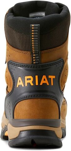 ARIAT Men's Endeavor 8" Waterproof Insulated Carbon Toe Work Boot Industrial in Saudi Arabia