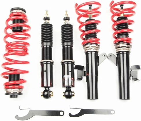 Coilovers Lowering Suspension Kit Compatible for Volvo V70 2008-2016 Adj Damper Springs in Saudi Arabia