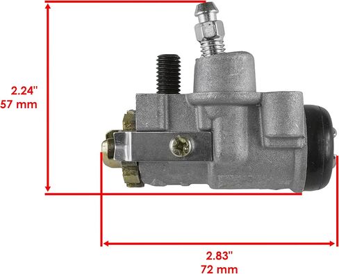 Caltric Front Left/Right Brake Cylinder and Shoe Compatible with Honda Rancher 350 TRX350TE TRX350TM 2000 2001 2002 2003 in Saudi Arabia