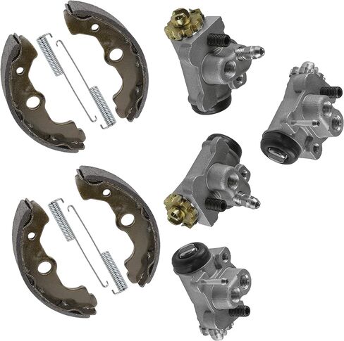 Caltric Front Left/Right Brake Cylinder and Shoe Compatible with Honda Rancher 350 TRX350TE TRX350TM 2000 2001 2002 2003 in Saudi Arabia