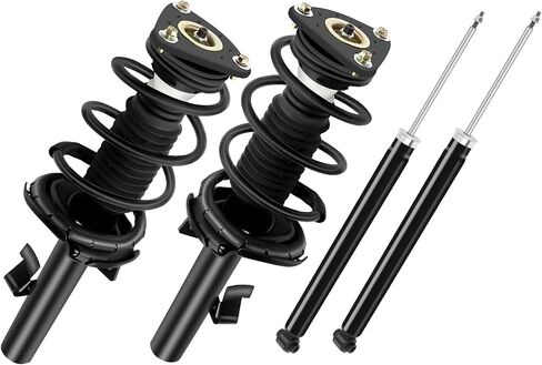 ASAPE 2PCS Front Complete Struts Assembly w/Coil Spring and 2PCS Rear Shock Absorber Fit for 2006-2010 for Mazda 5 2004-2009 for Mazda 3 Replace OE 172264 172263 5607 in Saudi Arabia