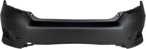 MBI AUTO - Painted To Match, Rear Bumper Cover Replacement for 2016-2021 Honda Civic Sedan (4-Door) 16-21, HO1100296 in Saudi Arabia