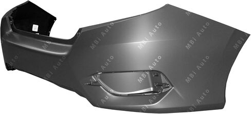 MBI AUTO - Painted To Match, Rear Bumper Cover Replacement for 2016-2021 Honda Civic Sedan (4-Door) 16-21, HO1100296 in Saudi Arabia