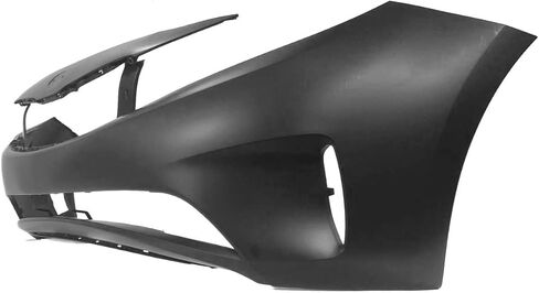 FitParts Compatible with Front Bumper Cover Fascia 2017-2018 Kia Forte EX L LX S SX Sedan 17-18. New Primed Without Sensor Holes, With Fog Light Holes. KI1000187 86511B0000 in Saudi Arabia