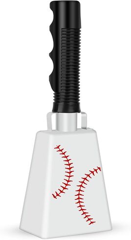 Cow Bell, Cow Bells Noise Makers, Cow Bells for Sporting Events to Make Big Noise, Cowbell with Handle for Football Games, Graduation, Party, school, Farm, Percussion Music(Flag,1 Pcs) in Kuwait