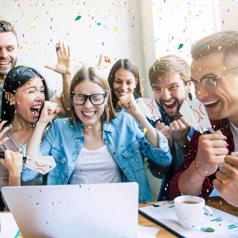 Cow Bell, Cow Bells Noise Makers, Cow Bells for Sporting Events to Make Big Noise, Cowbell with Handle for Football Games, Graduation, Party, school, Farm, Percussion Music(Flag,1 Pcs) in Kuwait