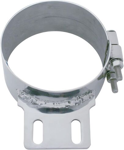 United Pacific Stainless Steel Butt Joint Exhaust Clamp with Straight Bracket in Saudi Arabia