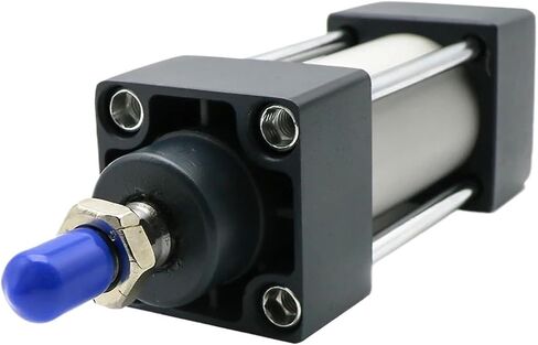 1pcs Standard Air Pneumatic Cylinders SC 32/40/50/63mm Bore Double Acting 50/75/100/125/150/175/200/250/300/350/400/500/1000mm(Stroke 300mm,SC32 (Bore 32mm)) in Saudi Arabia