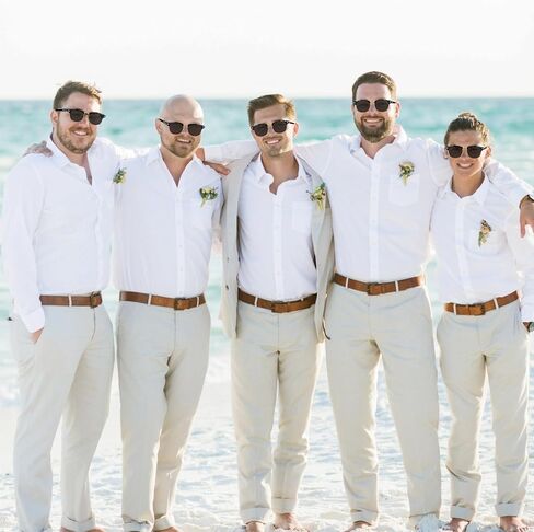PartyGifts&beyond 7 Pcs Groomsmen Sunglasses, Bachelor Party Favors, Groomsmen Proposal Gifts For Team Groom,Groom Squad in Saudi Arabia