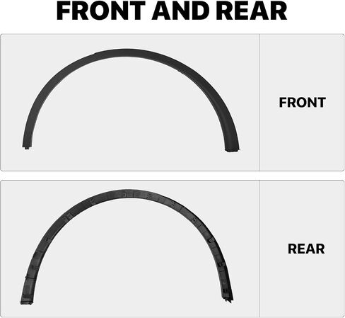 Rear Right Side Wheel Arch Molding Fender Flare Compatible with 2020 2021 2022 Tesla Model Y | 1494188-00-B 149418800B 1494164-00-B in Saudi Arabia