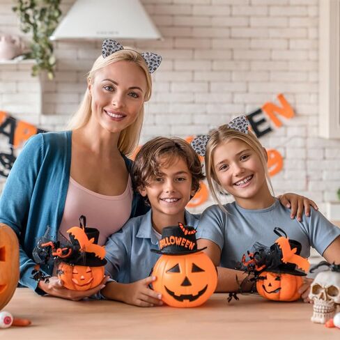 Edoneery Halloween Cat Ears Headband for Women, Furry Leopard Cat Ear Hairband, Costume Hair Accessory for Cosplay Parties in Kuwait