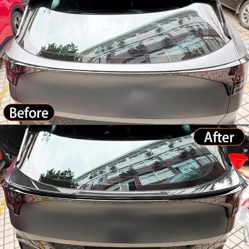 YOUTOOCAR Rear Spoiler Trunk Spoiler Wing Compatible with Kia Sportage 2023-2025 Accessories (Carbon Fiber Pattern) in Saudi Arabia