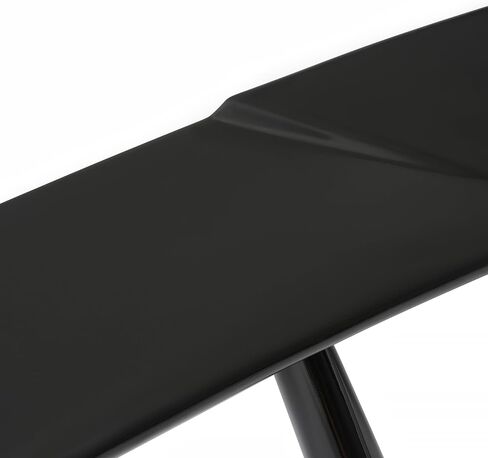 HECASA Rear Trunk Spoiler Compatible with 2020 2021 2022 2023 2024 Corvette C8 Models Rear High Wing Spoiler, Glossy Black in Saudi Arabia