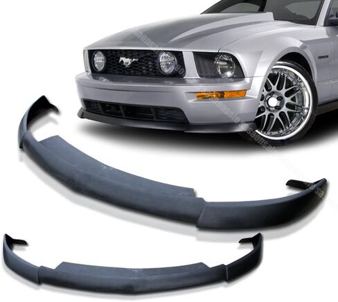 NEW - 05 06 07 08 09 Aftermarket Made FORD MUSTANG V8 CERVINI TYPE II Front PU Bumper Lip in Saudi Arabia