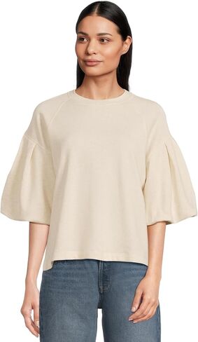 سويت شيرت نسائي بأكمام منتفخة من Madewell in Saudi Arabia