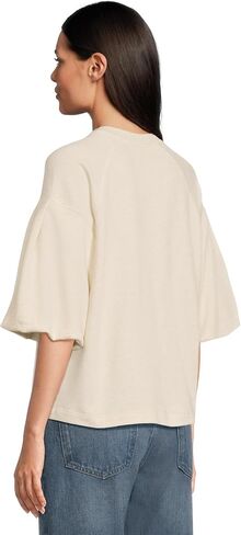 سويت شيرت نسائي بأكمام منتفخة من Madewell in Saudi Arabia