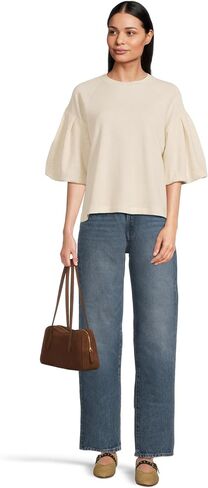 سويت شيرت نسائي بأكمام منتفخة من Madewell in Saudi Arabia