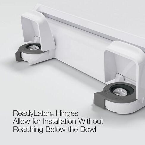 KOHLER 75796-RL-0 مقعد مرحاض مطول مزود بإضاءة ليلية، مقعد مرحاض مع ضوء ليلي، مصدات محكمة الإمساك، غطاء ومقعد هادئ الإغلاق، أبيض in Saudi Arabia