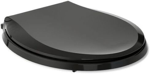 KOHLER 75796-RL-0 مقعد مرحاض مطول مزود بإضاءة ليلية، مقعد مرحاض مع ضوء ليلي، مصدات محكمة الإمساك، غطاء ومقعد هادئ الإغلاق، أبيض in Saudi Arabia