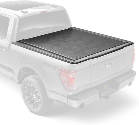 غطاء تونيو لسرير الشاحنة الصلب القابل للطي من RealTruck BAK BAKFlip MX4 | 448602 | يناسب سرير Honda Ridgeline 2017-2024 مقاس 5 أقدام و4 بوصات (64 بوصة) in Saudi Arabia