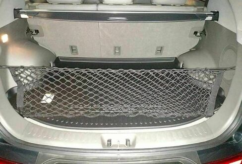 Trunk Organizer Cargo Net for KIA SPORTAGE 2017-2022 - Envelope Style Cargo Net for SUV - Premium Mesh Elastic Car Trunk Organizer Vehicle Carrier Storage–Compatible with KIA SPORTAGE in Saudi Arabia