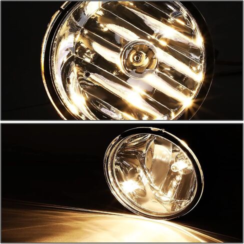 DNA MOTORING FL-ZTL-323-CH Fog Light With Bulbs Driver & Passenger Side Enhance visibility [Compatible with 05-15 Nissan Titan / 05-07 Armada] in Saudi Arabia