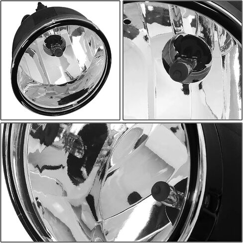 DNA MOTORING FL-ZTL-323-CH Fog Light With Bulbs Driver & Passenger Side Enhance visibility [Compatible with 05-15 Nissan Titan / 05-07 Armada] in Saudi Arabia