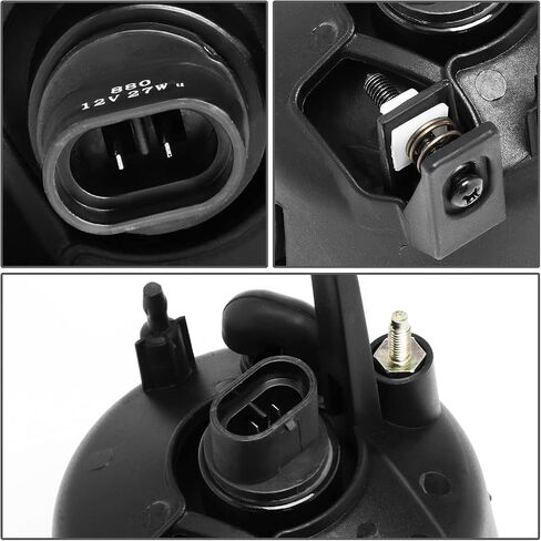DNA MOTORING FL-ZTL-323-CH Fog Light With Bulbs Driver & Passenger Side Enhance visibility [Compatible with 05-15 Nissan Titan / 05-07 Armada] in Saudi Arabia