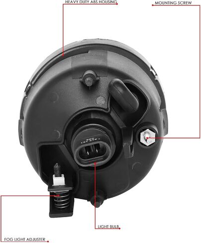 DNA MOTORING FL-ZTL-323-CH Fog Light With Bulbs Driver & Passenger Side Enhance visibility [Compatible with 05-15 Nissan Titan / 05-07 Armada] in Saudi Arabia