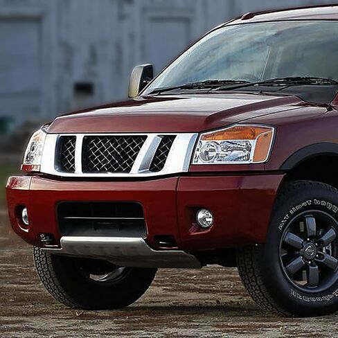 DNA MOTORING FL-ZTL-323-CH Fog Light With Bulbs Driver & Passenger Side Enhance visibility [Compatible with 05-15 Nissan Titan / 05-07 Armada] in Saudi Arabia
