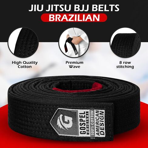 الإنجيل خمر سلسلة BJJ حزام للرجال والنساء | حزام برازيلي جيو جيتسو بألوان عتيقة in Saudi Arabia