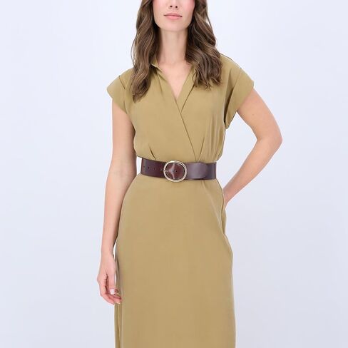 Cole Haan womens Reversible Circle Flip-buckle 2" Wide Width Belt for Dresses, Blazers, Skirts in Saudi Arabia
