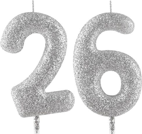 Glitter Purple Birthday Candles,Number 10 Candle,Happy 10th Birthday Candles for Girls Cake Topper Decor,2.36inch Number Candle Party Celebration Anniversary Decoration in Saudi Arabia