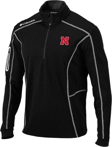Columbia Univ of Nebraska Golf Men's Lightweight Casual Golf Shotgun Pullover in Saudi Arabia