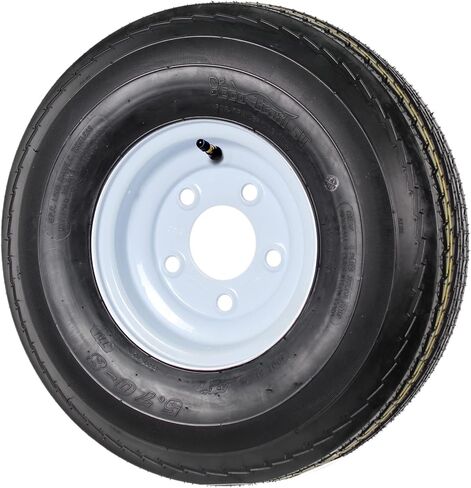 إطار مقطورة eCustomrim على الحافة 5.70-8 570-8 5.70 X 8 8 بوصة. نطاق التحميل B 5 عجلة بيضاء - ضمان لمدة عامين مع جانب الطريق مجانًا in Saudi Arabia