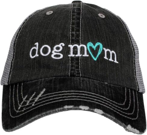 KATYDID Dog Mom Baseball Hat - Trucker Hat for Women - Stylish Cute Sun Hat in Kuwait