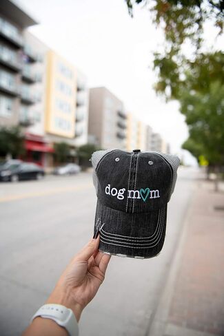 KATYDID Dog Mom Baseball Hat - Trucker Hat for Women - Stylish Cute Sun Hat in Kuwait