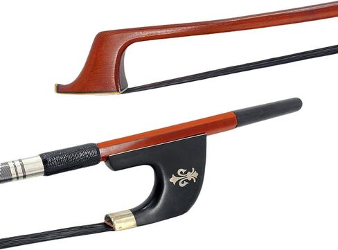 Double Bass German bow 3/4 Snake wood Nice inlay Natural Mongolia Horsehair Well Balance Handmade in Kuwait