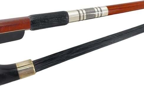 Double Bass German bow 3/4 Snake wood Nice inlay Natural Mongolia Horsehair Well Balance Handmade in Kuwait