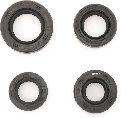 Engine Oil Seal Kit - Fits Honda CB100 CL100 SL100 XL100 CB125 CL125S SL125 TL125 XL125-4 Seals in Saudi Arabia